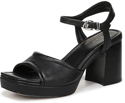 Naturalizer Women's Paloma Heeled Dress Sandal, Black, Medium Fit, UK 4