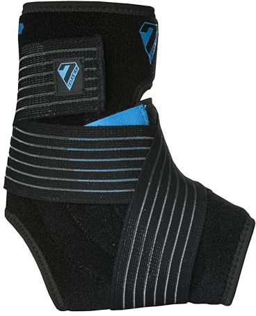 Seven iDP 7iDP Control Ankle Support – Adjustable Compression Brace for Injury Recovery and Stability (Large)