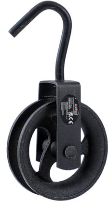 KATSU Tools Seilrolle mit Drehhaken (120mm)