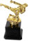 BESPORTBLE Taekwondo-Trophäe Siegerehrung Trophäen Karate Golddekor Taekwondo-Statue Party-Trophäen- Kampfsport Trophäe Sieger Trophäe Kampftrophäenmodell Preisverleihungstrophäe Plastik
