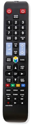 VINABTY AA59-00790A AA5900790A Replace Remote Control Fit for Samsung Smart LCD LED HDTV TV UE40ES7000 UE40ES8000 UE75F6300 UE32F6200 UE40F6200 UE46F6200 UE50F6200 5 Series UE32F5300