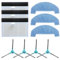 Ricambi Kit Accessori per Ultenic per T10 Lite Robot Aspirapolvere Ricambio Compreso 4 Spazzole Laterali+3 Filtro HEPA+3 Mop Pads