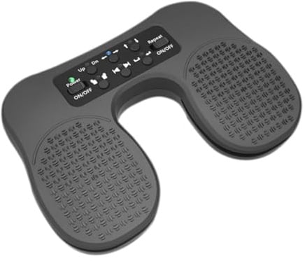Fangxuee Double Foot Switch Pedal Keyboard Mouse Nonslip Foot Pedal Switch Bluetooth Piano Practice Page Turner Dual Mode