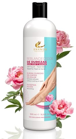 Ablandador de callos y Durezas - Rápida Acción - 500ml -Suaviza Callos y Talones Agrietados en pocos minutos