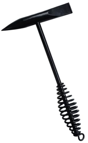 COLLBATH Welding Chipping Hammer mit Federgriff Leichter Metall schweißhammer zum Entfernen von Schweißschlacke Tragbar für Werkstatt Bau und Heimwerker mit Aufhängehaken