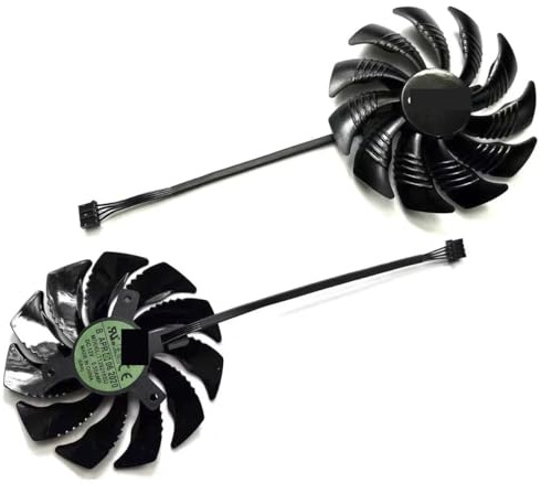 LFGOZSD 88MM 4PIN T129215SU GTX 1080 GPU Lüfter, für Gigabyte für 1060, 1070, Grafikkarte(T129215SU)