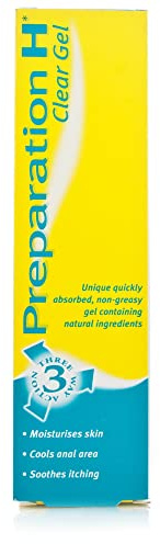 Preparation H 3 Way Action Clear Gel for Sore Skin 50g