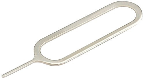 1 PCS SIM Karten Eject Pin Schlüssel Werkzeug für Apple iPhone 2 G 3 G 3 GS 4 G 4 GS 4S Silber