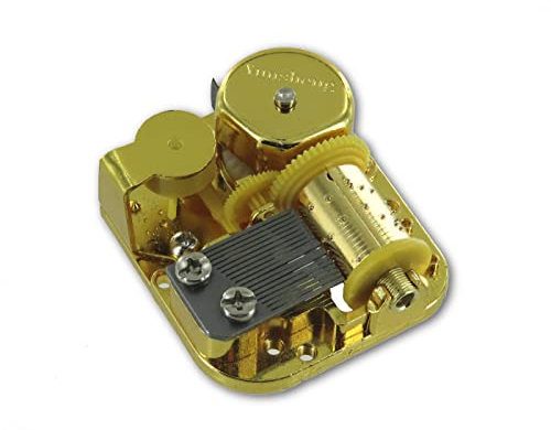 Lutèce Créations Mecanismo musical/movimiento musical de resorte de 18 notas para caja de música o joyero musical - Danza del Hada de Azúcar - El cascanueces (P. I. Chaikovski)