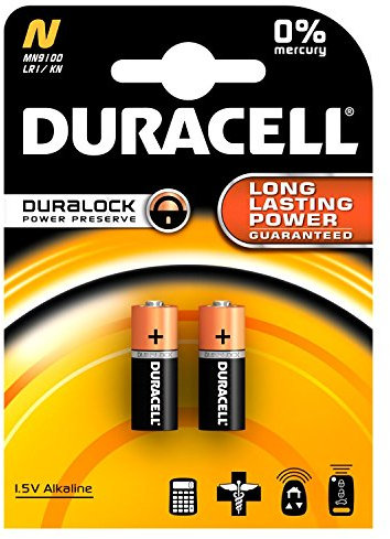 Duracell Lot de 10 Piles alcalines LR1 Mn9100 N Type 910A E90 1,5 V