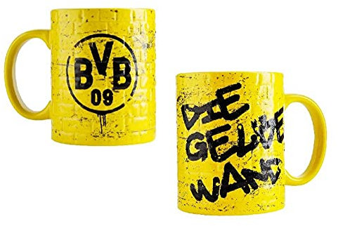 Borussia Dortmund Tasse / Kaffeetasse / Kaffeepott / Mug - Gelbe Wand BVB 09 by Borussia Dortmund