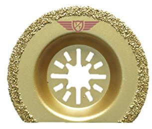 1 x TopsTools UN65C 65mm Grout Blade Compatible with Bosch Fein (Non-StarLock) Makita Milwaukee Einhell Parkside Ryobi Worx Workzone Multitool Multi Tool Accessories