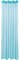 Gardine mit Ösen, Transparent Voile 140 x 145cm (Breite x Länge) in türkis - Aqua, Ösenschal in vielen weiteren Farben und Größen