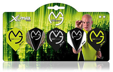 XQMAX Multipack Flights Michael van Gerwen, 5 Sets