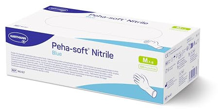 Peha-soft nitrile blue Untersuchungshandschuhe, latex- und puderfrei, Gr; M, 100 Stück