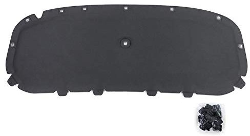 Motorhaubendämmung Dämmmatte mit Clips für VW Touran 5T ab 15