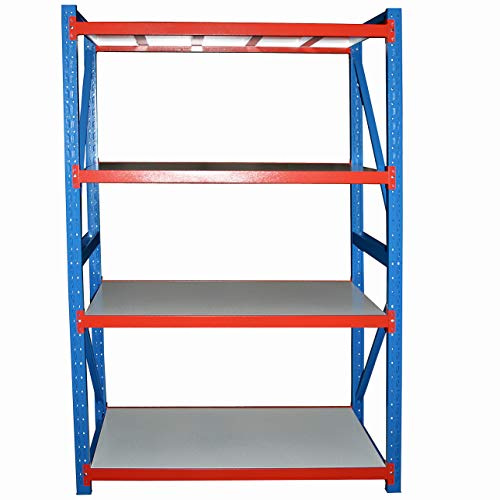 Profi Steckregal 204 cm Hoch (Anbauregal - Tiefe 50 cm - Breite 120 cm)