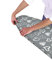 Country Club Ironing Board Cover Grey Hearts