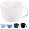 Large 30 Ounces (900mL) Wide Ceramic Coffee Mug, Breakfast Cup, Noodle and Soup Bowl with Handle, Microwave-Dishwasher Safe Mugs for Milk, Tea, Fruit, Latte Coffee, Cereal, Ice Cream, White