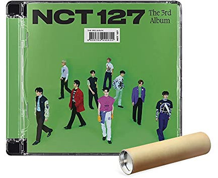NCT 127 STICKER Jewel Case version [Incl. ROLL POSTER] (Group Ver.)