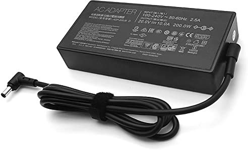XITAIAN ADP-200JB D 20V 10A 200W 6.0x3.7mm Chargeur Adaptateur Remplacement pour ASUS ROG Zephyrus GA503QS GA503QR GA503QM / Strix G15 G513QC G513Q