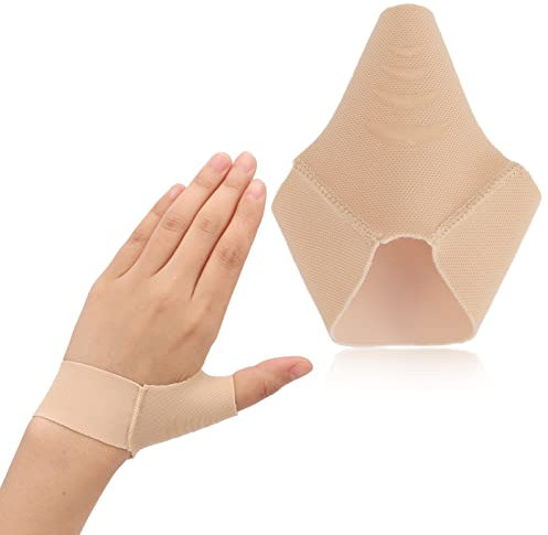 Sonew Tutore di Supporto per il Pollice, 3 Taglie, per Artrite con Compressione del Pollice Ad Alta Elasticità, Dolore, Tendinite, Distorsioni(S)
