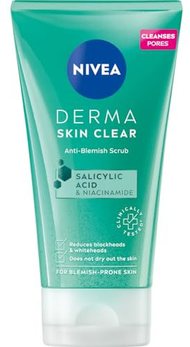 NIVEA Derma Skin Clear Peeling gegen Unvollkommenheiten, 150 ml