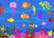 wandmotiv24 Fototapete Kinderzimmer Fische Meer, 300 x 210 cm - selbstklebende Vliestapete 150g, Wanddeko, Wandbild, Wandtapete, Schildkröte, Qualle, Unterwasser M0505