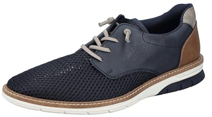 Rieker Herren Slipper 14442-14 blau Gr. 41