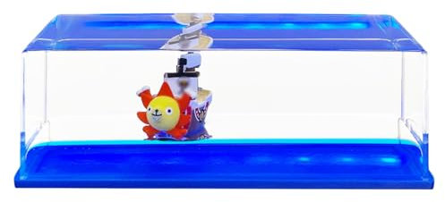 PQKL-party Kreuzfahrtschiff Fluid Drift Flasche, Unsinkbares Schiff In Einer Box One Piece Schiff Kreuzfahrtschiff Spielzeug,One Piece – Tausend Sunny Schiff Collection Tischdekoration Auto Vitrinen