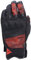 Dainese - Fulmine D-Dry® Gloves, Winter Motorradhandschuhe, Knöchelschützer, Handschuhe mit thermischer Polsterung, Touchscreen, Mann, Schwarz/Schwarz/Rot, L