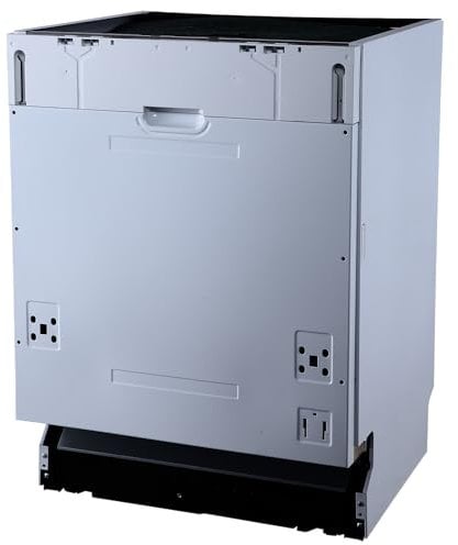 INFINITON Lavavajillas Integrable DIW-BB606, E, 7 Programas, Media Carga, Display, Easy Play,Inox