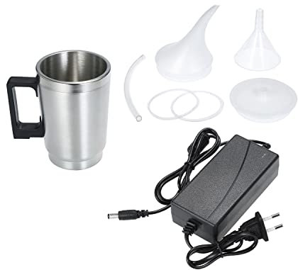 YIWENG Herramienta de reparación de Pulido de Faros de Coche, Kit de Herramientas de Pulido de Faros, Taza de atomización de calefacción, Taza de calefacción eléctrica, Enchufe Europeo