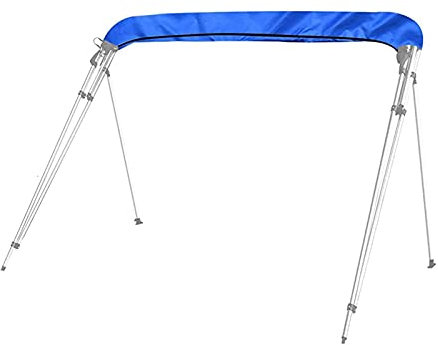 Parasol para barco, toldo Bimini, bloqueador solar repelente al agua, consola central de tela marina 600D, 3-4 arcos, refugio solar resistente a la intemperie, equipo de navegación protector