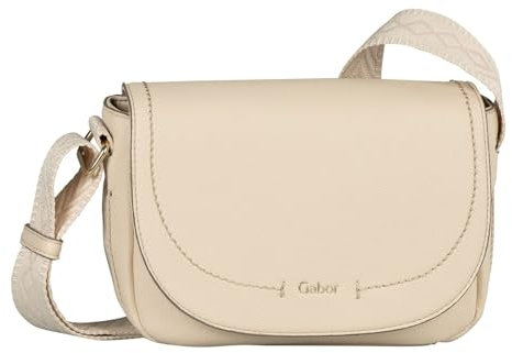 Gabor bags Aileen Damen Überschlagtasche Umhängetasche Klein Weiß