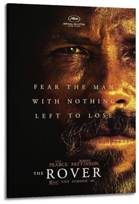 UHHYFVN Filmposter The Rover, Wandkunst, dekoratives Gemälde, Schlafzimmer, Gemälde, Poster, 40 x 60 cm, Rahmenstil