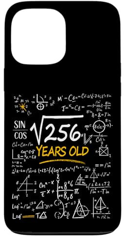 Raíz Cuadrada Root Of 256 16 Years Old 16th Birthday Carcasa para iPhone 13 Pro Max