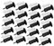 Homoyoyo 48 Pairs CPU Cooler Fixing Clips and Pins Durable CPU Cooling Accessories for Models Easy Installation Radiator Supplies for Computer Systems