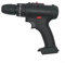URPIZY Trapano elettrico con batteria al litio, funzione di foratura a percussione, 10 mm, mandrino a sgancio rapido, due velocità per Worx WA3551 WA3553 WA3641