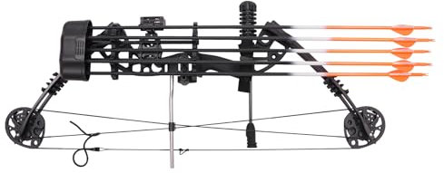 Compoundbogenset 30-60 LBS, Einstellbare Jagd Compound Bogen mit Pfeil und Tragetasche, Bogenschießen Set für Erwachsene Jugend Anfänger