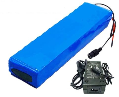 Batteria per Bicicletta elettrica da 36V 30Ah con Caricabatterie, Batteria agli ioni di Litio 10S2P, Grande capacità per Motori da 250W, 500W, 800W e 1000W 36V 30Ah