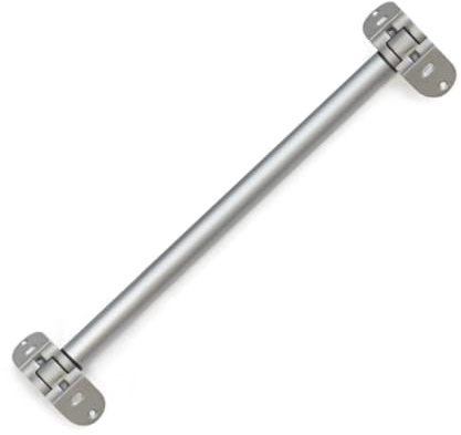 Bisagra Movi-Corner para Muebles de Rincón, 70 cm-90 cm, Montaje en Esquina, para Puertas de Cocina (Cromo mate, 70 cm)