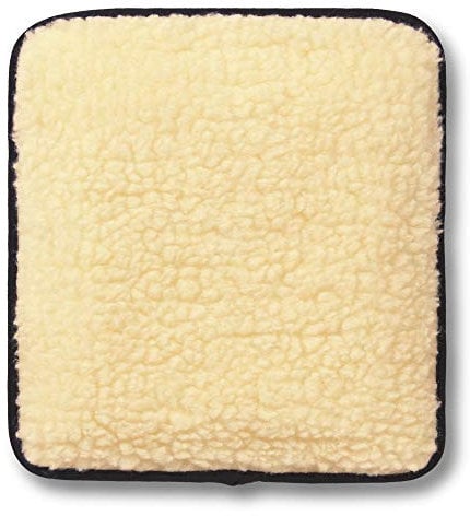 Hotties Microhottie Microwave Hot Water Bottle -Lambswool Fleece - Cream