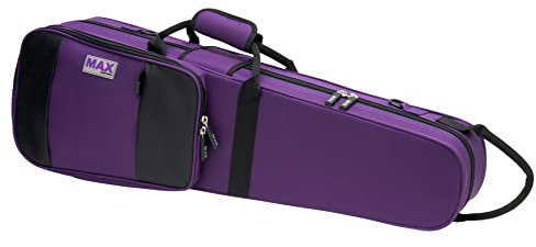Protec MX044PR MAX - Custodia per violino 4/4, colore viola