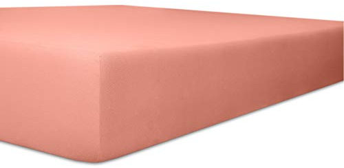 Kneer Qualität 22 Vario-Stretch Topper-Spannbetttuch 160x200x4-12cm 45 Altrosa
