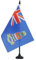 AZ FLAG - Tischflagge Cayman Islands - 21x14 cm - Englische Tischfahne 14 x 21 Cm - Flaggen