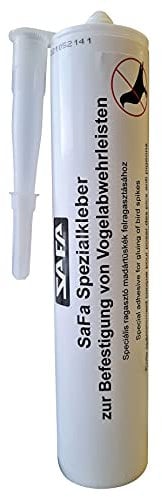 Vogelabwehr Spezialkleber für Taubenspikes auf Polycarbonat und Edelstahlleiste, 310 ml
