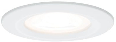 Paulmann Premium EBL Set Nova rund dimmbar LED 3x7W 230V GU10 51mm Weiß matt/Alu Zink