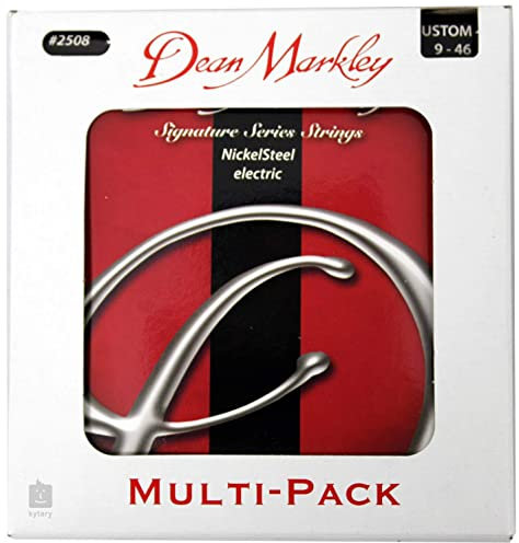 Dean Markley® »10 PACK - 2508-CL - SIGNATURE SERIES NICKELSTEEL ELECTRIC STRINGS« Saiten für E-Gitarre - Custom Light 009/046