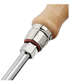 PROMAT Jeu de 5 tournevis plats et manche en bois